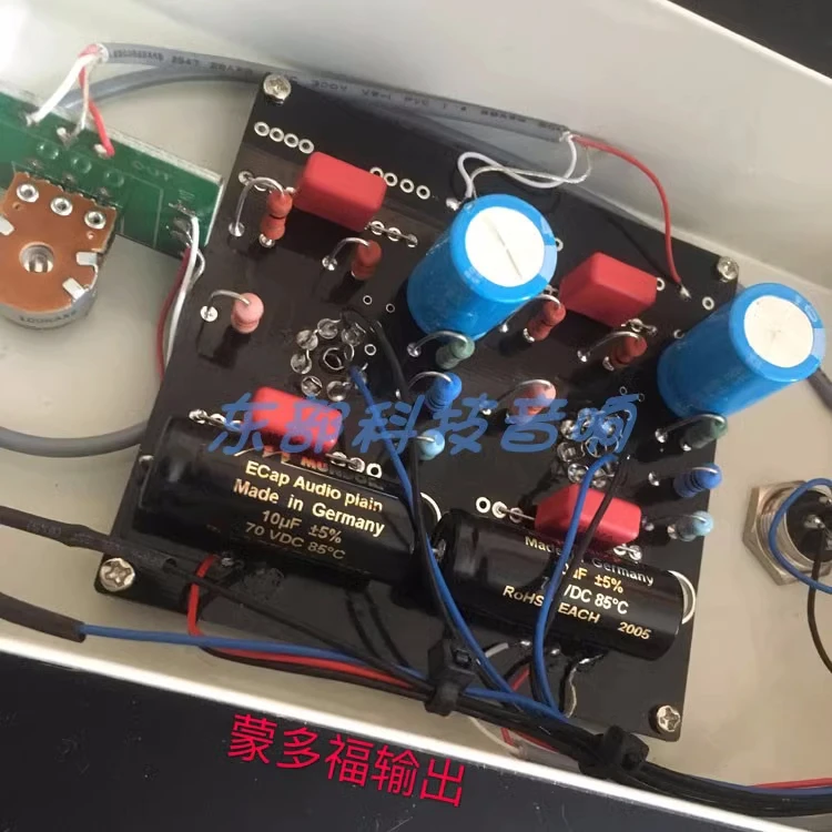 Preamplificador de tubo calentado directo, vesícula biliar calentada directa, extremo frontal de vesícula biliar RCA3A5/3A5, preamplificador de tubo de máquina entera dividida