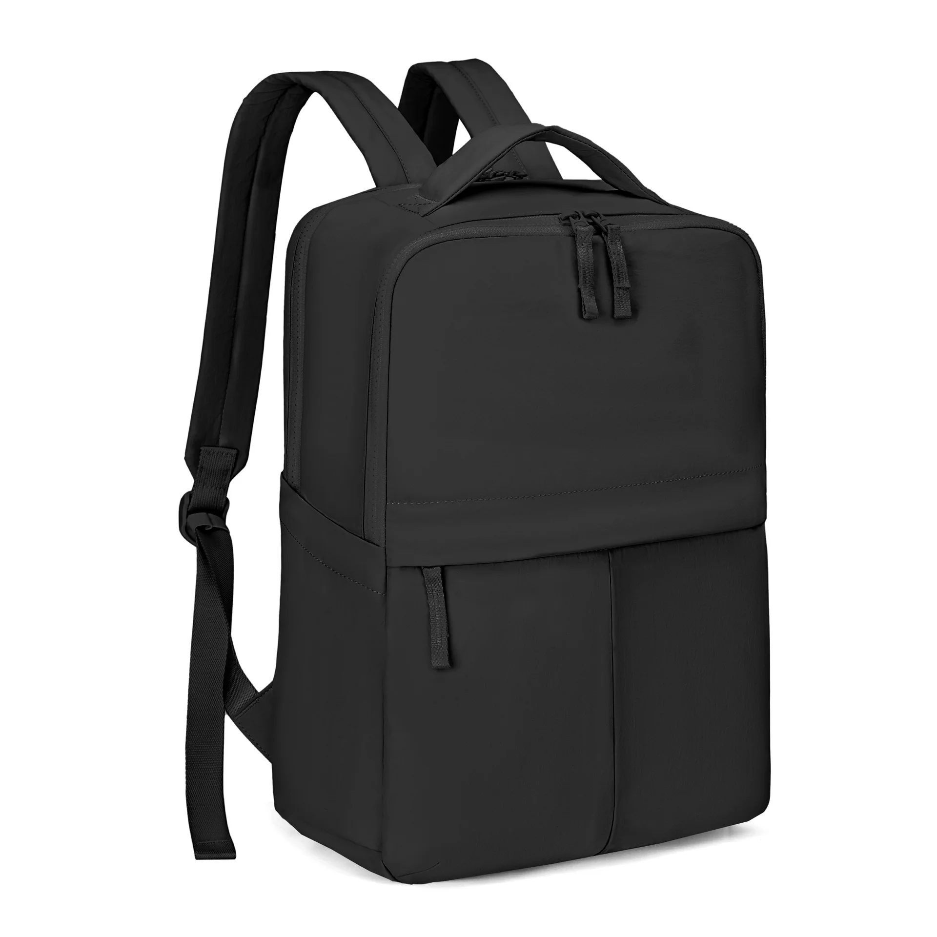 

Simple Chessboard Pattern Large Capacity Multifunctional Backpack Student Shoulder Bag with Pockets for School Supplies
