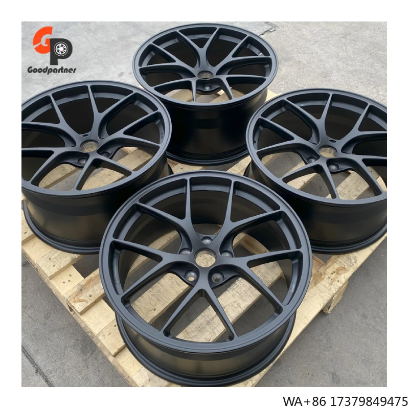 

Customized Matte Black 5X120 5X112 5X114.3 18 19 20 21 22 Monoblock Forged Wheels for BMW Benz Ferrari M2 M3 M4 E60 E39 E38