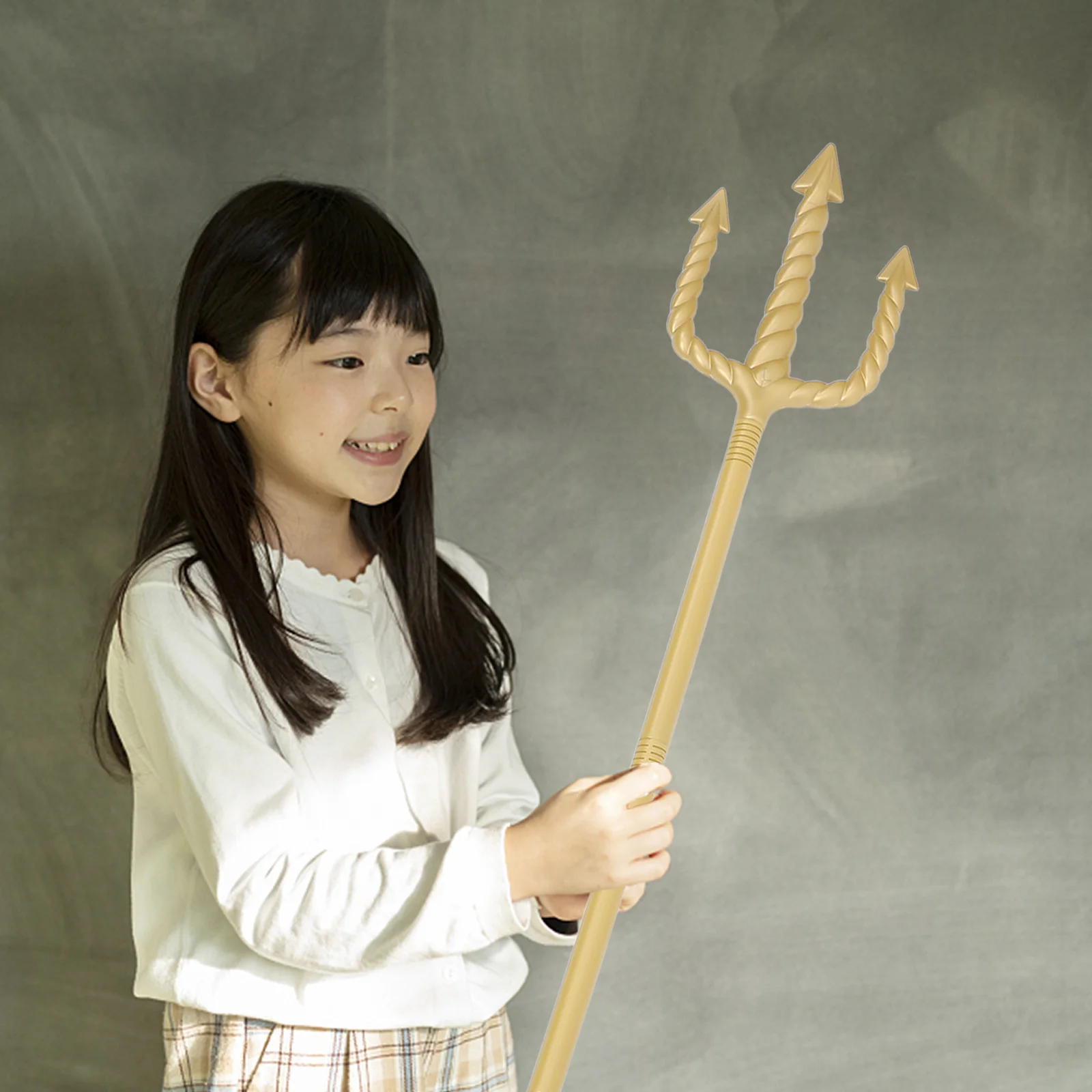 Duivel Vork Prop Drieledige Voor Halloween Cosplay Kostuum Party Decor Lichtgewicht Duurzame Plastic Demon Vork