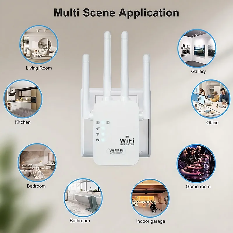 300Mbps اللاسلكية واي فاي مكرر 2.4G إشارة راوتر 802.11N طويلة المدى اللاسلكية موسع واي فاي مكبر للصوت واي فاي الداعم