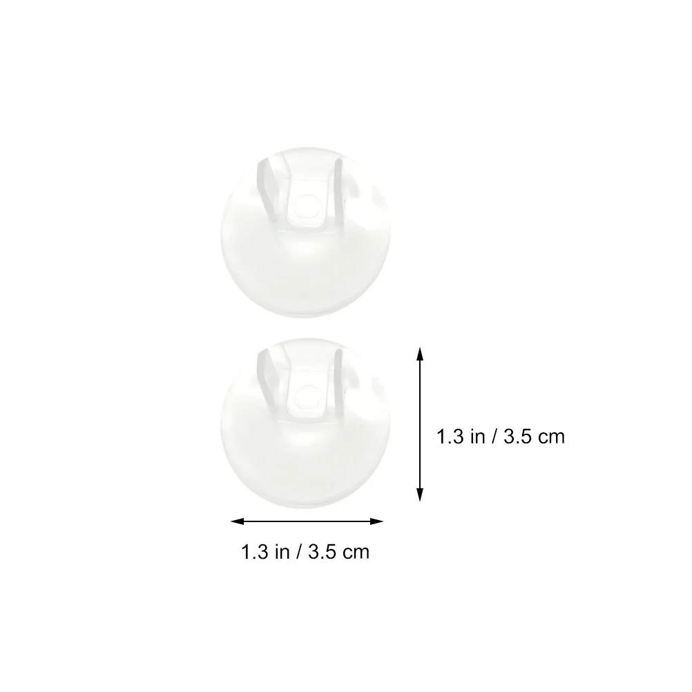 

20 Pcs Outlet Covers Socket Protector Transparent Safety Plugs Child Proof Electrical Plastic Cover For Home Garage