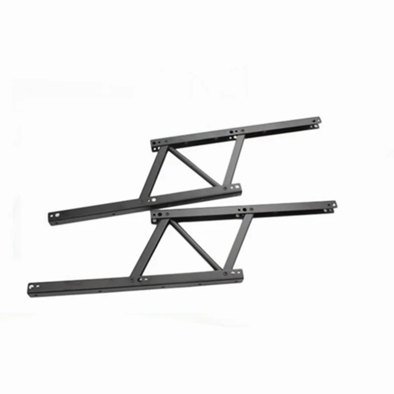 1Pcs Folding Spring Tea Table Hinge furniture support lifting roof mechanism hardware Standing Desk Frame Lifting Rack Shelf