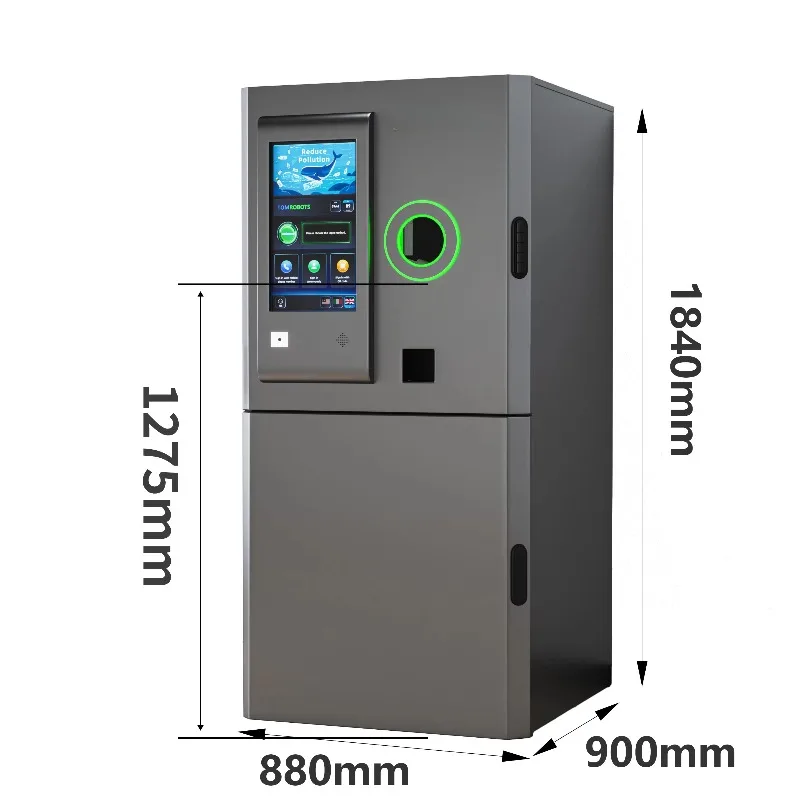 Automated RVM for Coffee Shops - Reverse Vending Machine with Cup Return & Discount Integration Only for Euro Market