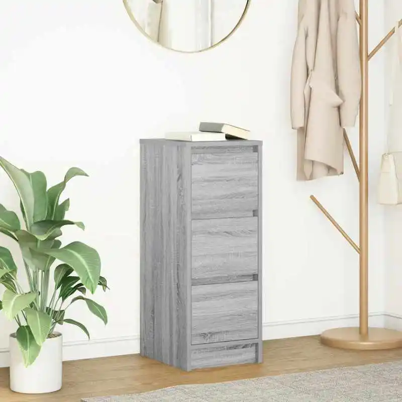 Buffet für Wohnzimmer und Küche – aus technischem Holz mit großem Stauraum, stabiler Arbeitsfläche und einer gr.