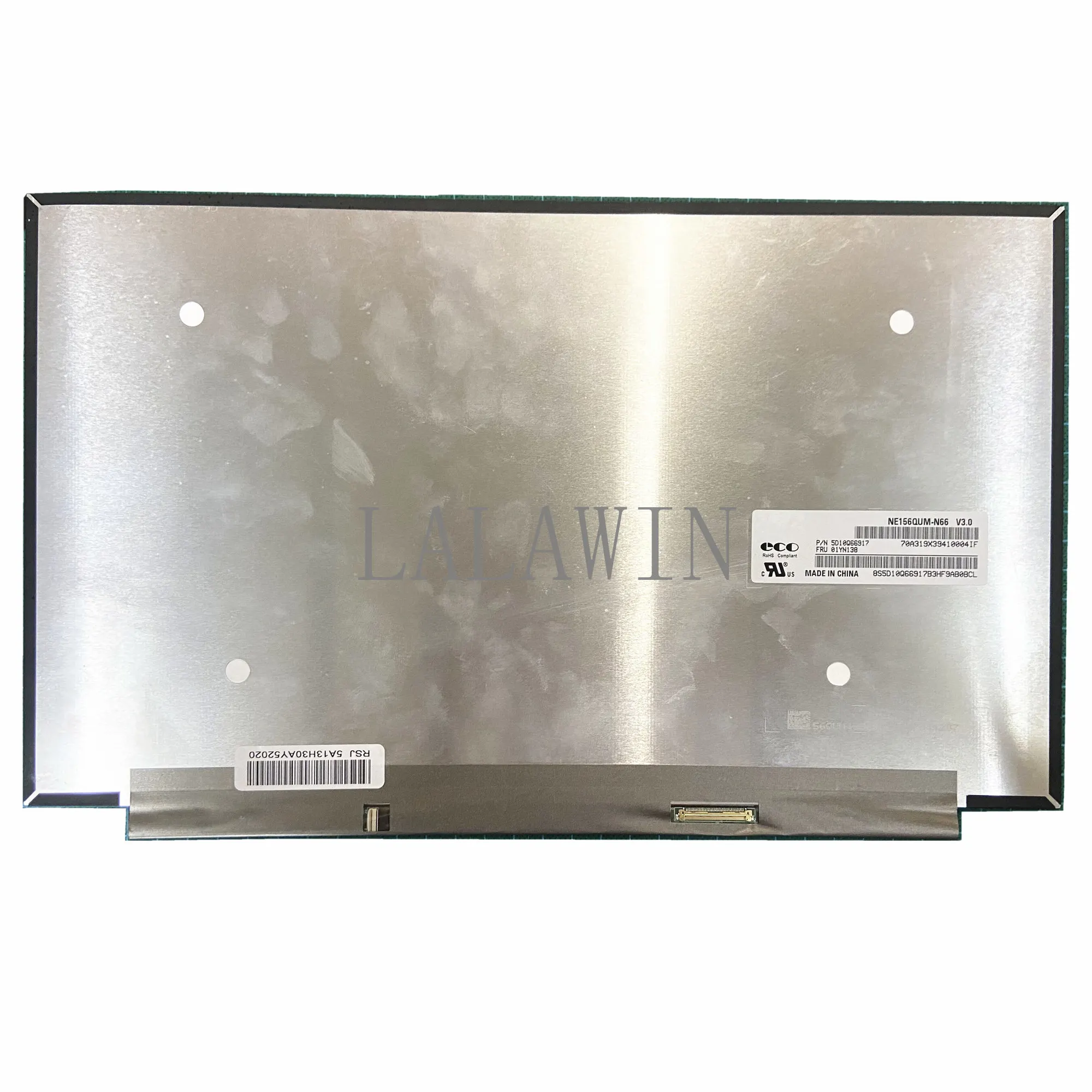 NE156QUM-N66 V3.0 500nit 4K HDR 15.6 "UHD شاشة لاب توب LCD 100% Adobe RGB 3840*2160 edp 40pin