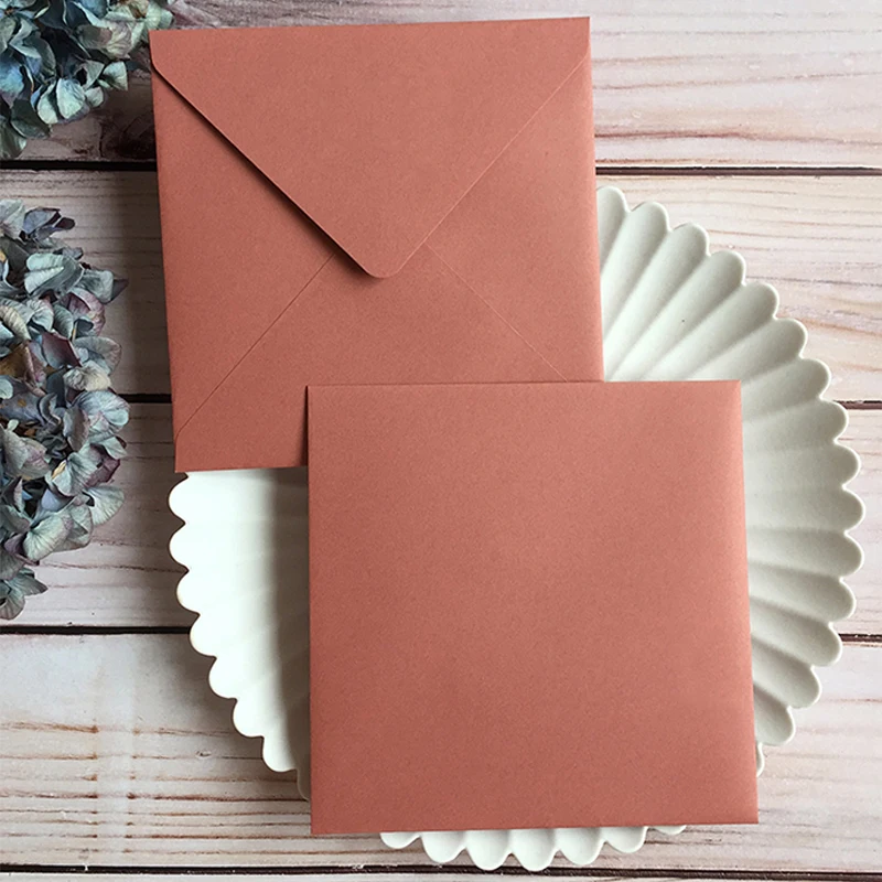 5pcs/lot Colorful Evelopes Luxury Specialty Paper Envelopes for Wedding Party Invitation Greeting Cards Gift Packing