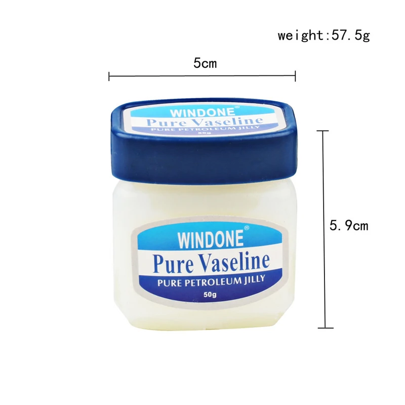 Vaseline Pure Petroleum Jelly Moisturizing Cream Anti Chapping Anti Cracking Hand Cream Foot Skin Protection Freeze Cream 50g