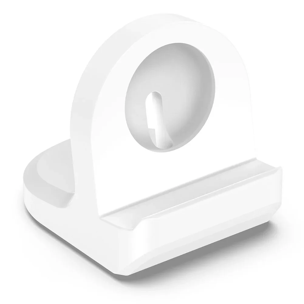 Suporte de carregador de silicone antiderrapante suporte de carregamento suporte de cabo de mesa para google pixel watch 2 acessório