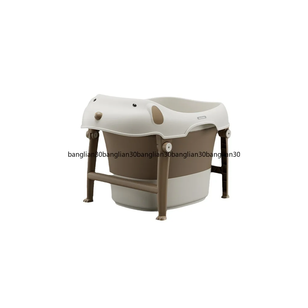 

Foldable Bucket Infant Bucket Newborn Toddler Home Sitting Bath