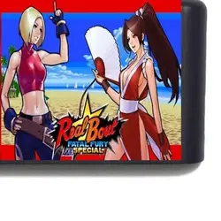 MD Real Bout Fatal Fury Special Version 2.0 16 Bit Game Card For Mega Drive