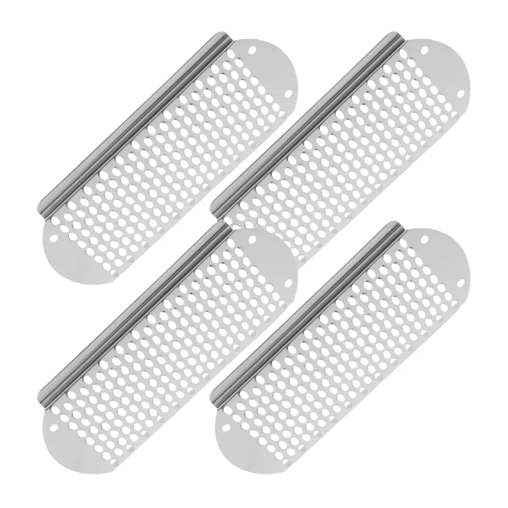 4 Pcs Pumice Stone Detachable Foot Scrubber Pedicure Tools for Feet Hard Skin Remover Shaver Dead Grater Rasp Crusty