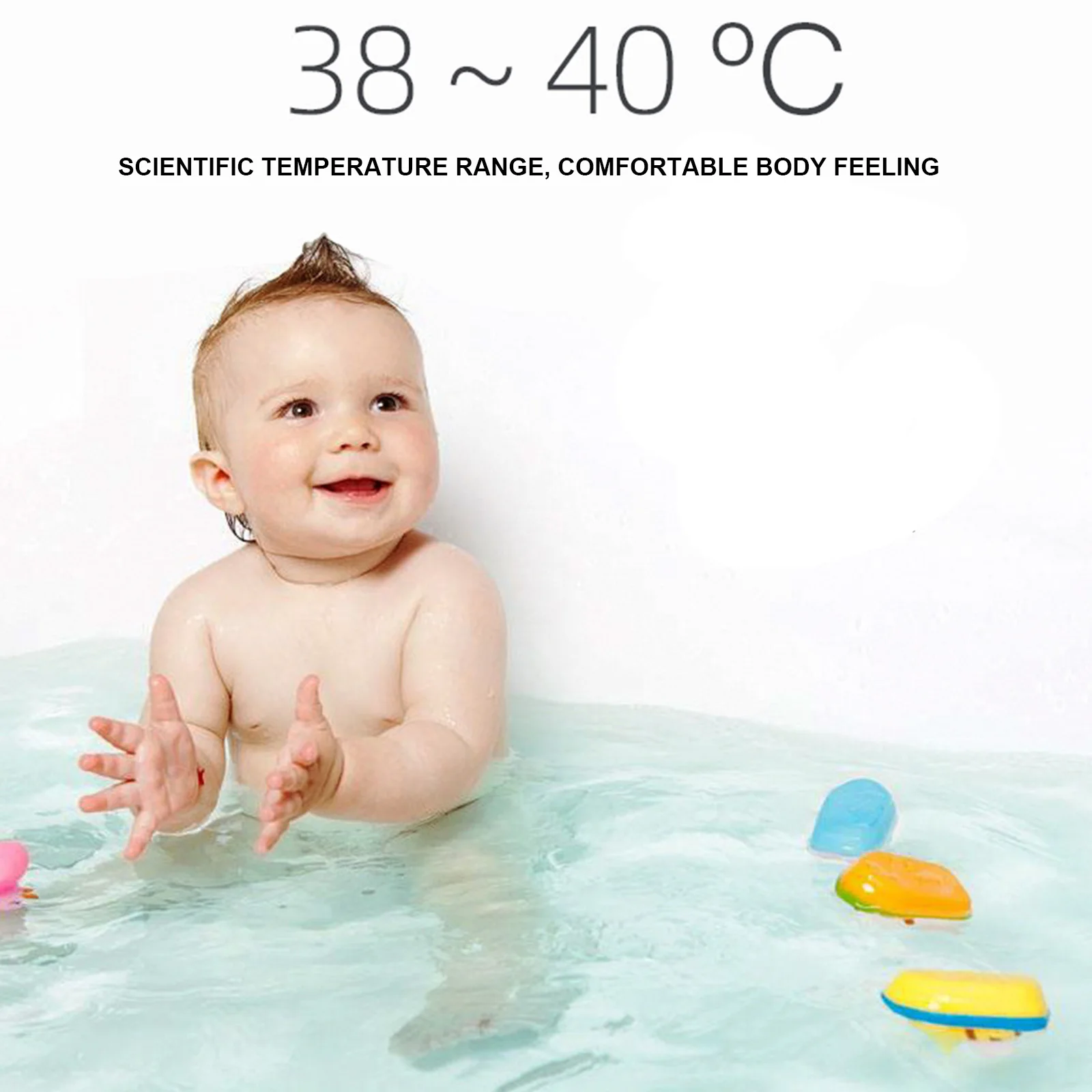 Juego de ducha termostática con pantalla LED, pantalla de temperatura, autogenerador, medidor inteligente de temperatura del agua, termómetro