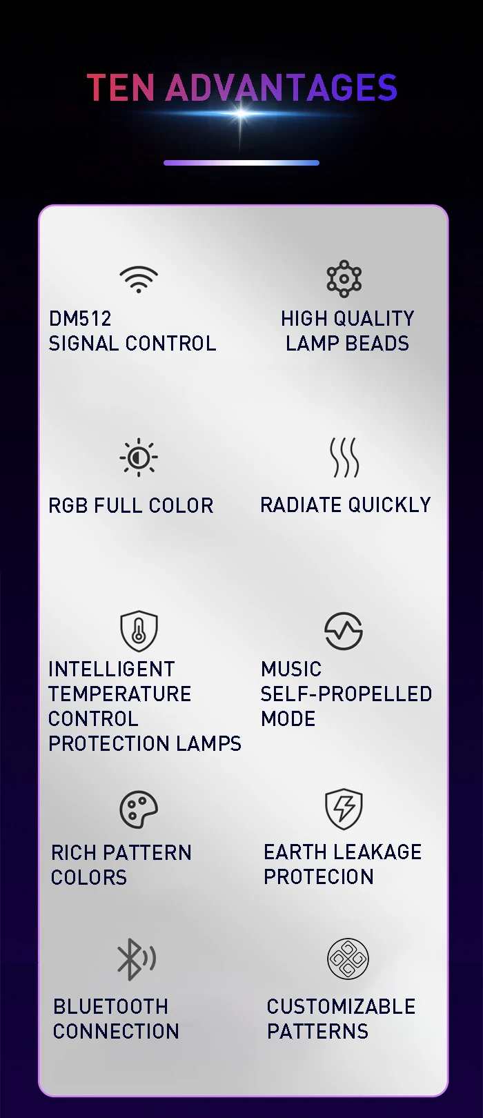 MIKOY 3 W 4 W 5 W RGB-Laserlicht mit Bluetooth, mobile App, DMX, Disco, Nachtclub, Show, Auftritt, Zuhause, Party, Hochzeit, Bühnenlicht – Detail 2
