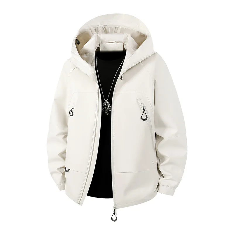 

Мужская водонепроницаемая ветрозащитная ткань для приключений на открытом воздухе, ткань свободного покроя, обычная тонкая ткань для осеннего сезона