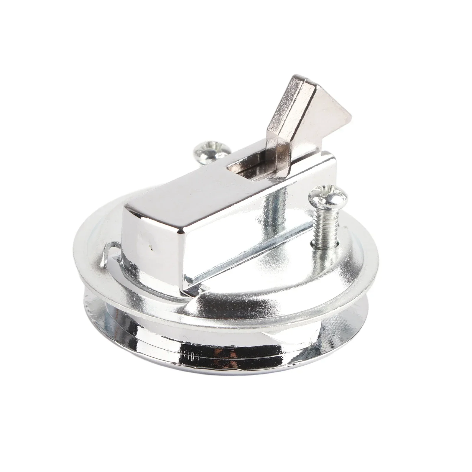 

RV Door Latch, Zinc Alloy Boat Flush Pull Latch, 1.5-Inch Silver Marine Door Latch For RV Yacht Boat Door Lock Replacement