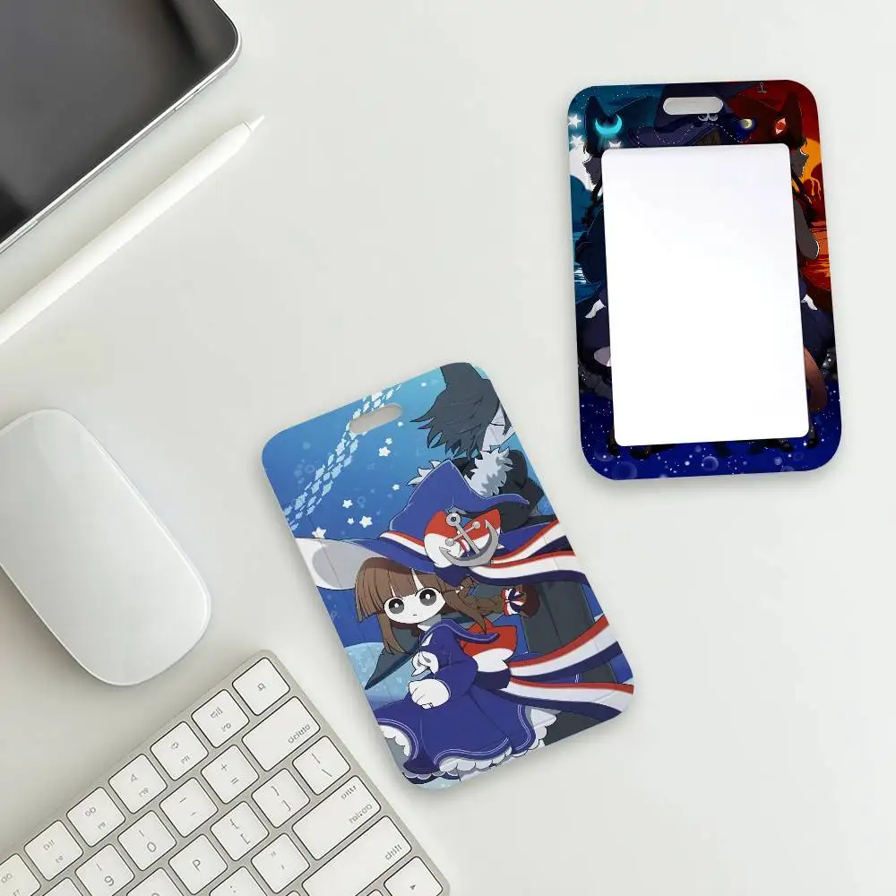Game W-Wadanohara Cute Card Holder Student Campus Meal Cards Public Transport Subway Cardcase