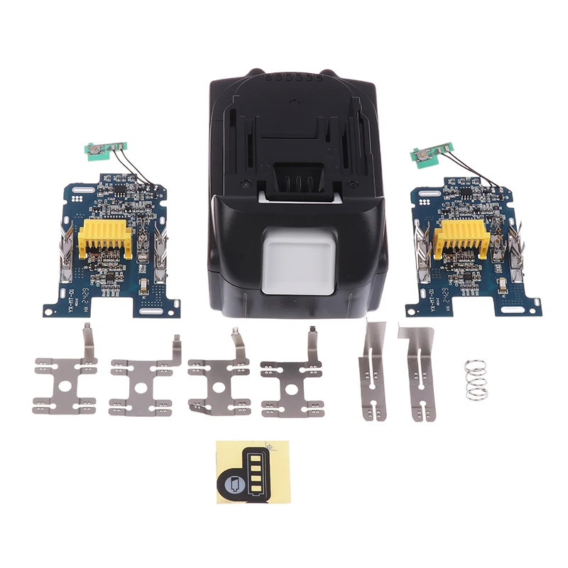 Circuit Board Protection Charger Case for MT18V Makita Batteries, Compatible with BL1840 BL1850 BL1830 BL1860B LXT 400