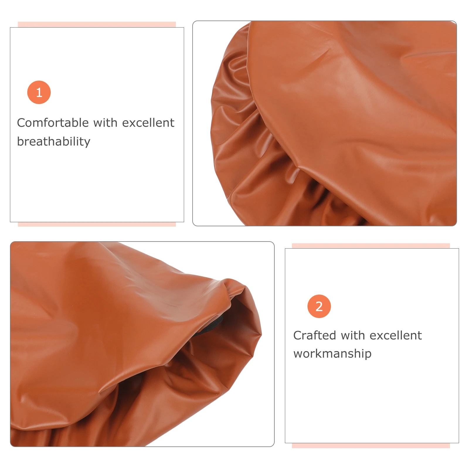 

Waterproof Motorcycle Seat Cover Scooter Cushion Pad Brown Universal Electric Bike Sunproof Dustproof Protective Case