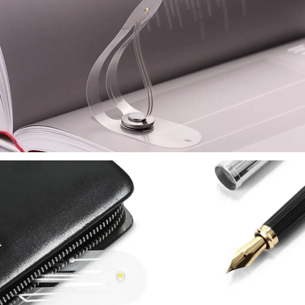 LED portable bookmark lamp for office home workers to improve night reading comfort with ABS material and 72-hour battery