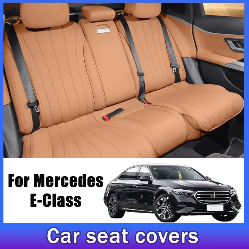 

For Mercedes-Benz E-Class Seat Cushion E300 E350 Seasons Breathable Seat Cushion Leather Seat Cover Car 2025 Accessories