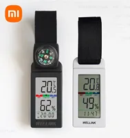 Xiaomi Thermometer Outdoor Temperature and Humidity Meter Camping Mountaineering Vehicle Sensor LCD Indoor Temperature Tools