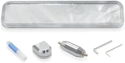 

Adjustable Aluminum Interior Mirror with Polished Pivot Ball