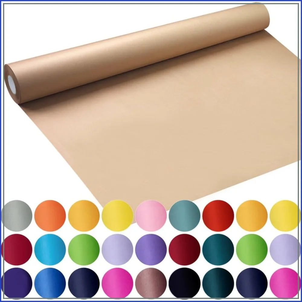 Versatile Kraft Paper Roll for Crafts and Wrapping