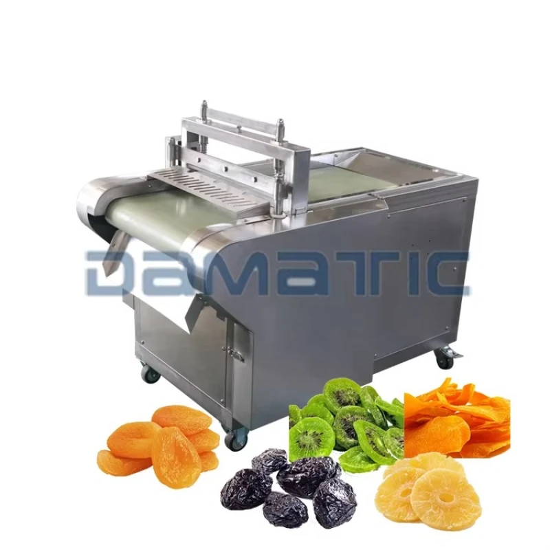 Industrial 220V 380V Dried Fruit Slicing Dry Date Fig Mango Apricot Plum Cube Slicer Machine