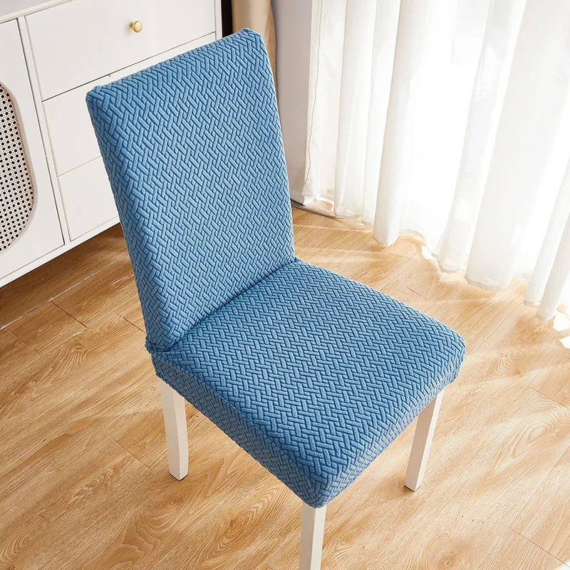 1 PC simple pure color chair setsack a whole household antifouling chair cover general chair cushion stool