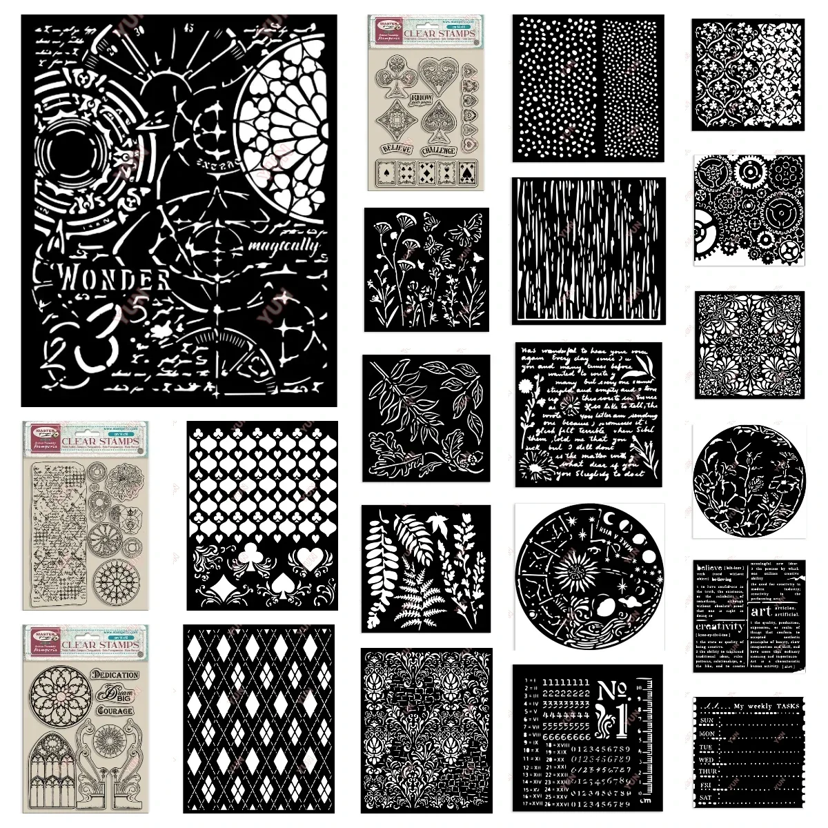 Handwriting Pop Art Graffiti Spots Pattern Cool Street Bricks Metal Cutting Dies Stencil Scrapbook Diary Decoration October 2026