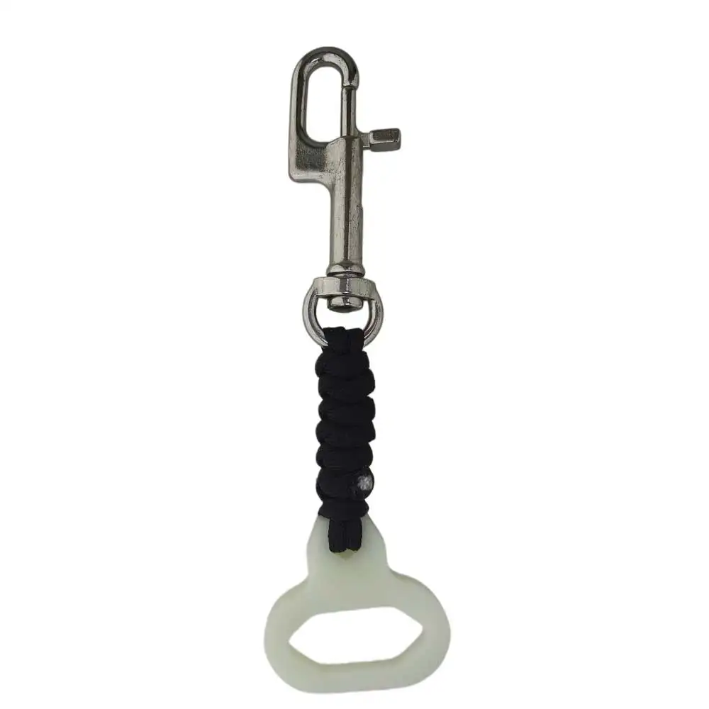 Octopus-Halter für die zweite Stufe des Tauchreguliergeräts mit 316SS-Drehclip, Mundstückhalter, Schnorchelausrüstungszubehör – Detail 5