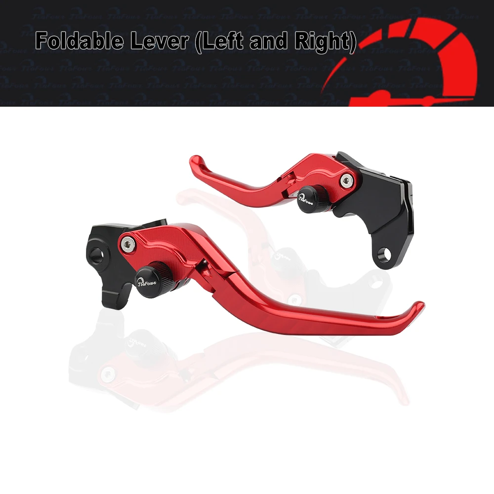 FIT For DT125R RL XV535 VIRAGO XT600 ZE XT600Z Tenere XT225 XT350 Motorcycle Folding Handle Brake Levers Clutch Levers