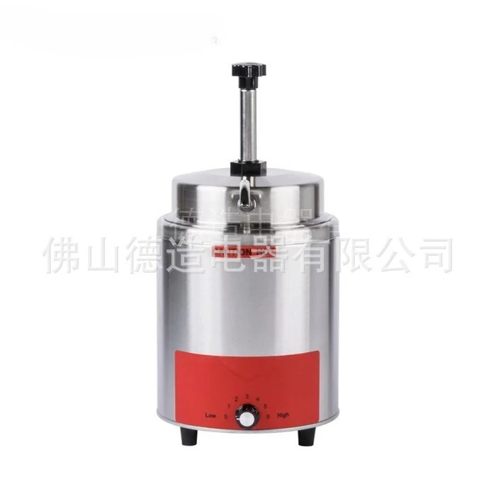 Fructose push electric soy sauce pump cheese insulation bucket warm juice pump liquid heating stainless steel sauce pump