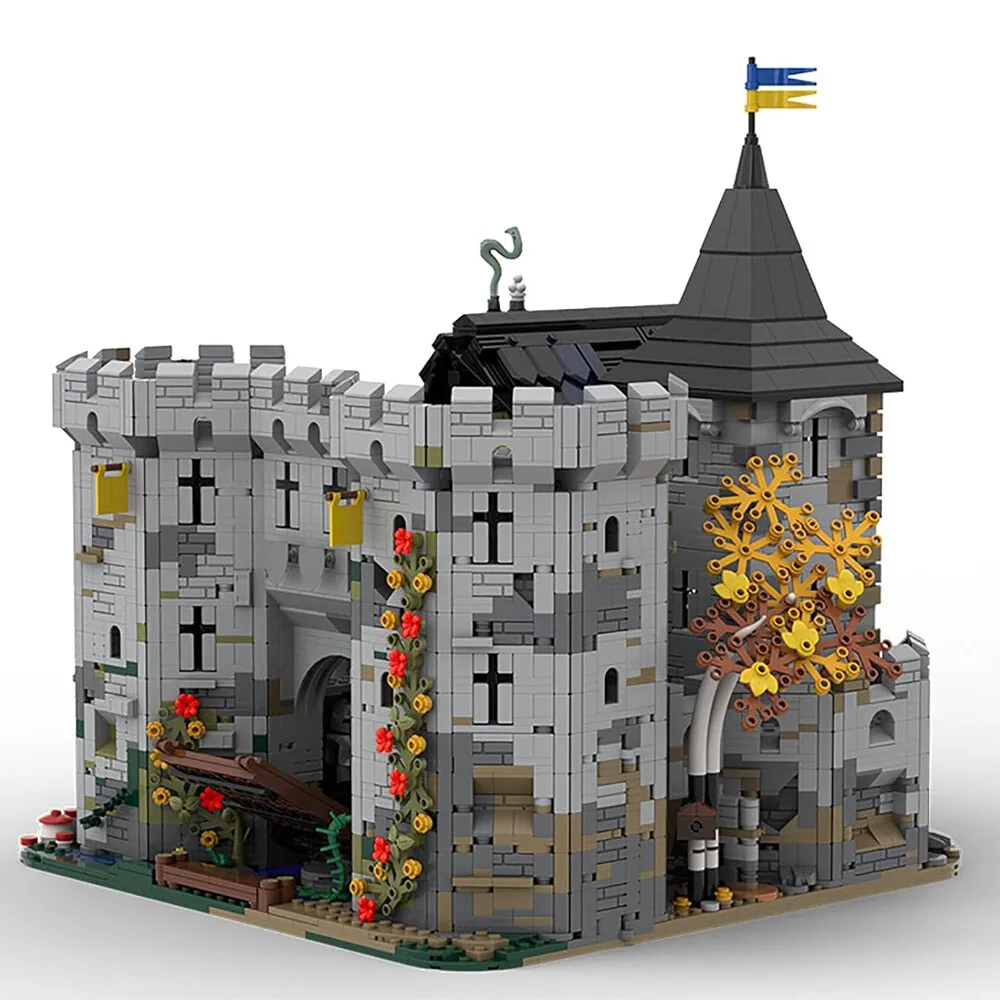 

MOC-113094 Set 6074 Remake: Medieval Fortress Castle's Keep Outpost 5812 Parts