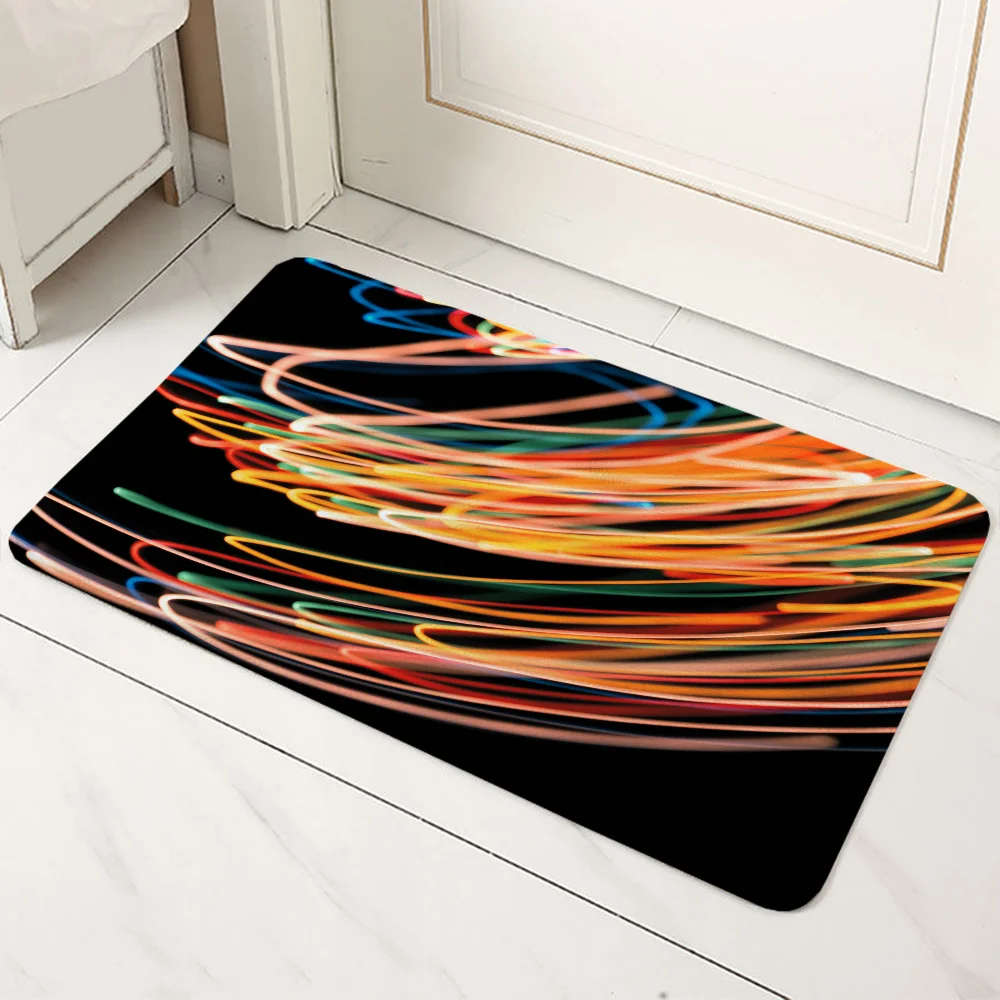 Doormat Outdoor Mat for Hallway on the Floor Modern Home Decoration Accessories Front Door Mat Kitchen Rug Luxury Carpet Custom