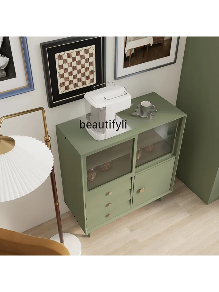 Italian Sideboard Modern Simple Storage Locker Nordic Kitchen Equipment Sideboard Home Wall Cabinet Customization sideboard