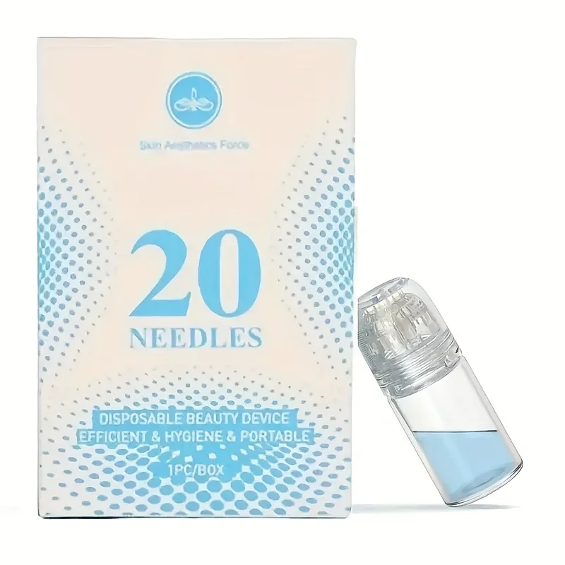 Microagujas Reutilizables para Hidratación, Aplicador de Suero para Rutinas de Cuidado de la Piel, Herramienta para el Cuidado de la Piel