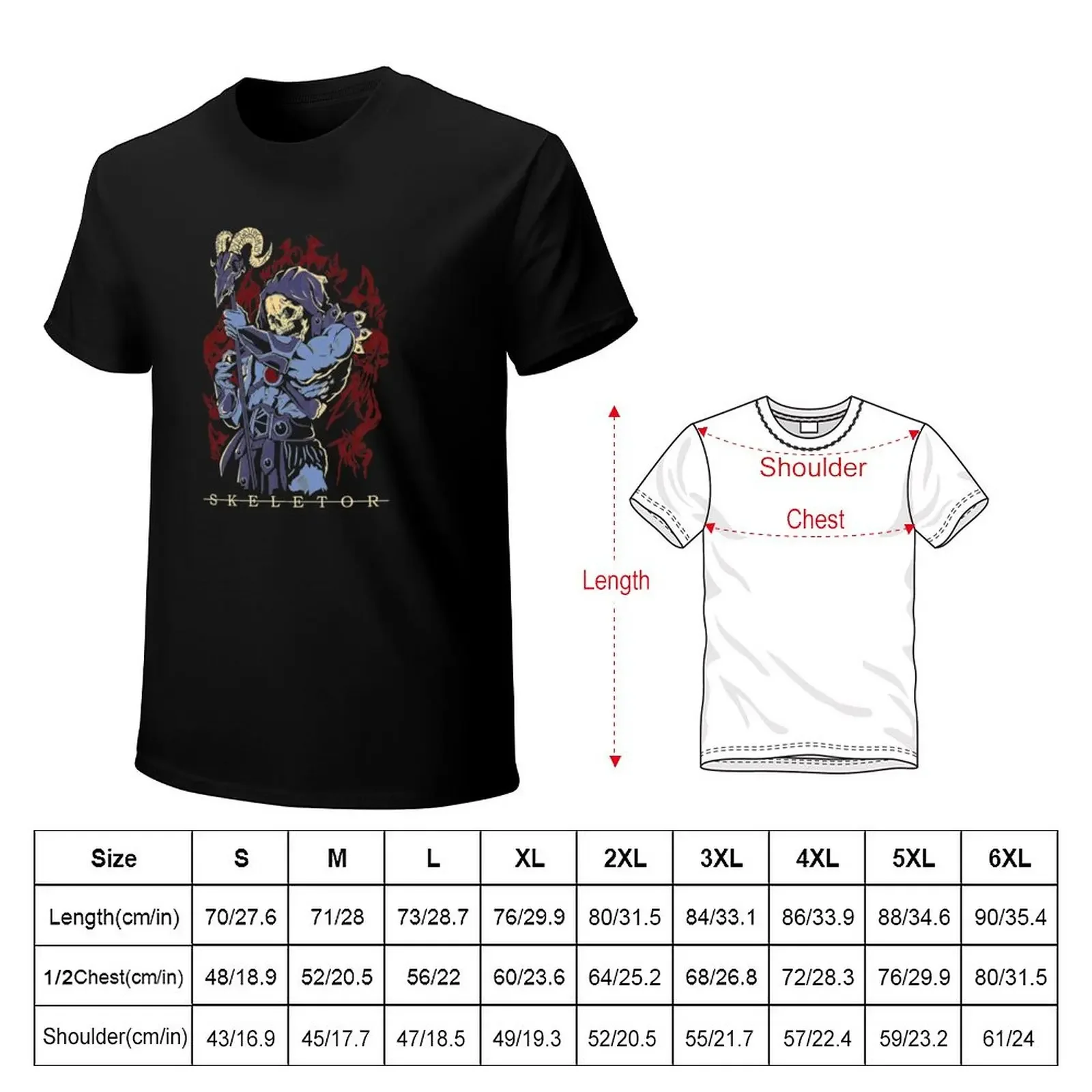 Master of the Universe Skeletorzzz - Greyskull T-Shirt animal prinfor boys blanks men clothing