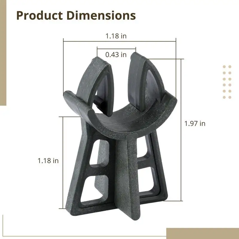 250Pcs/Set Snap Rebar Chairs Plastic Heavy Duty Plastic Spacer Rebar Support Chairs Durable Plastic Concrete Rebar Stand Holder