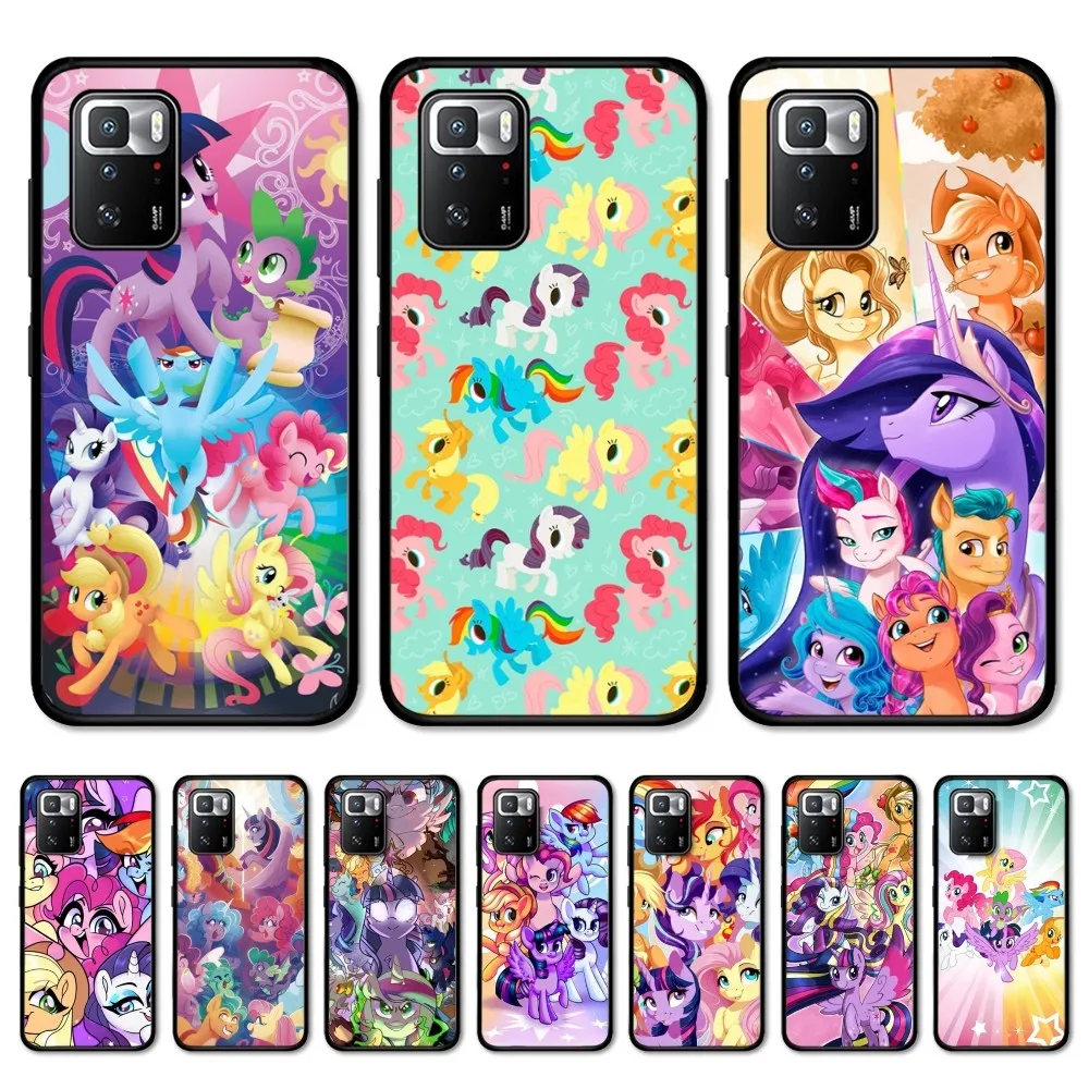 M-My Little P-Pony Phone Case For Redmi Note 4 X 5 A 6 7 8 T 9 9S 10 11 11S 11Epro Poco M3 Pro