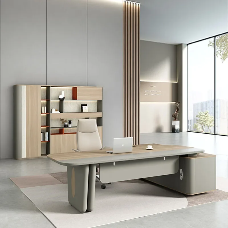 Modern Executive Writing Desk Lap Office Work Student Desk Workbench Makeup Stand Up Mesa Para Computador Home Office Furniture