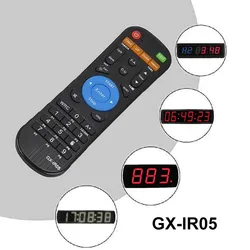 Professional Custom Wireless Electronic Clock, Remote Control Model, GX-IR05