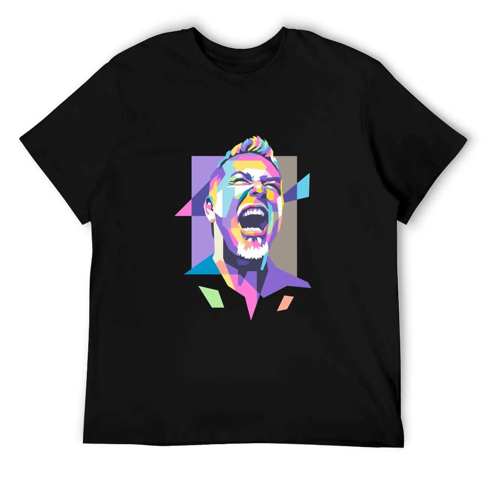 

James Hetfield in WPAP T-Shirt man t shirt designer essential t shirt cotton t shirts high quality T-Shirt