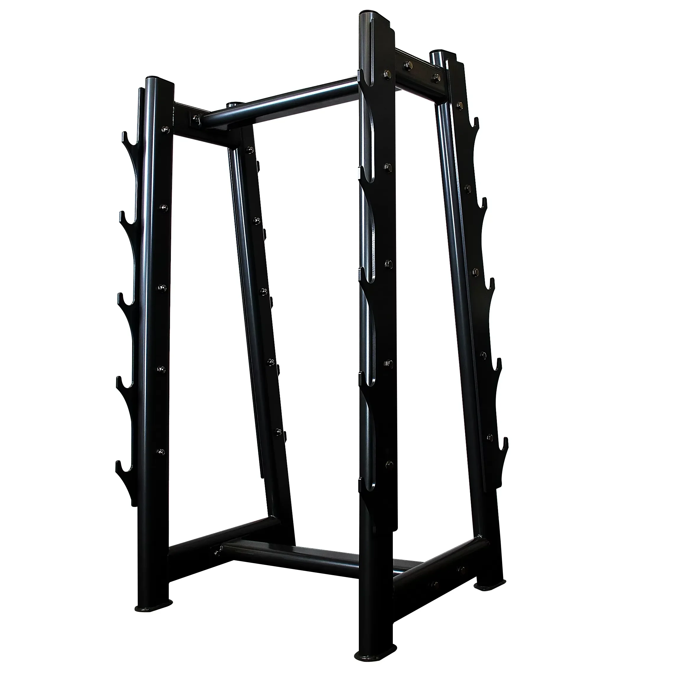 Commercial Barbell Rack Smith Machine Gym Strength Storage Equipment Squat Rack
