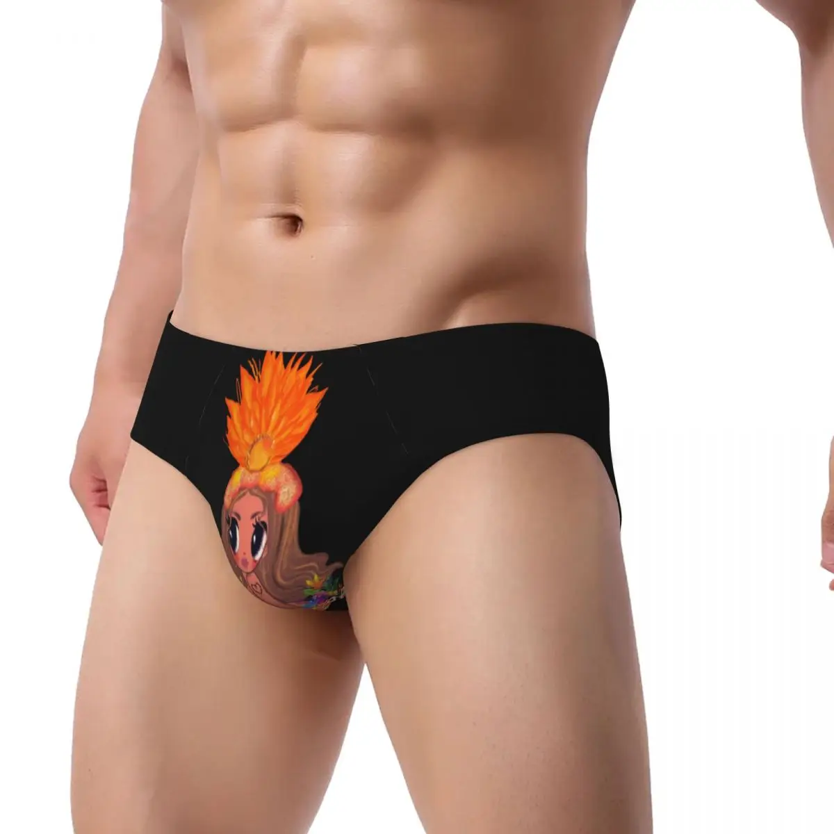Custom Mens Colombian Music Singer Karol G Tropicoqueta Men Brief Panties Male Soft Underwear Underpants