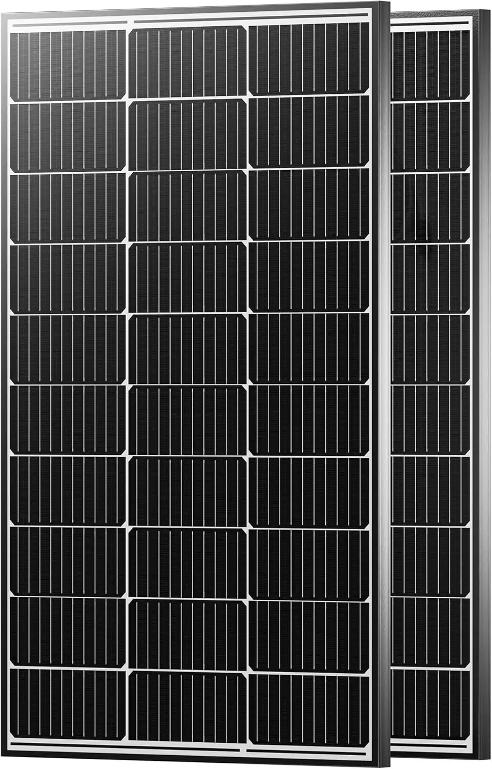

200W Solar Panel Kit, 12V 100W High-Efficiency Monocrystalline for RV, Home, Boat Off-Grid