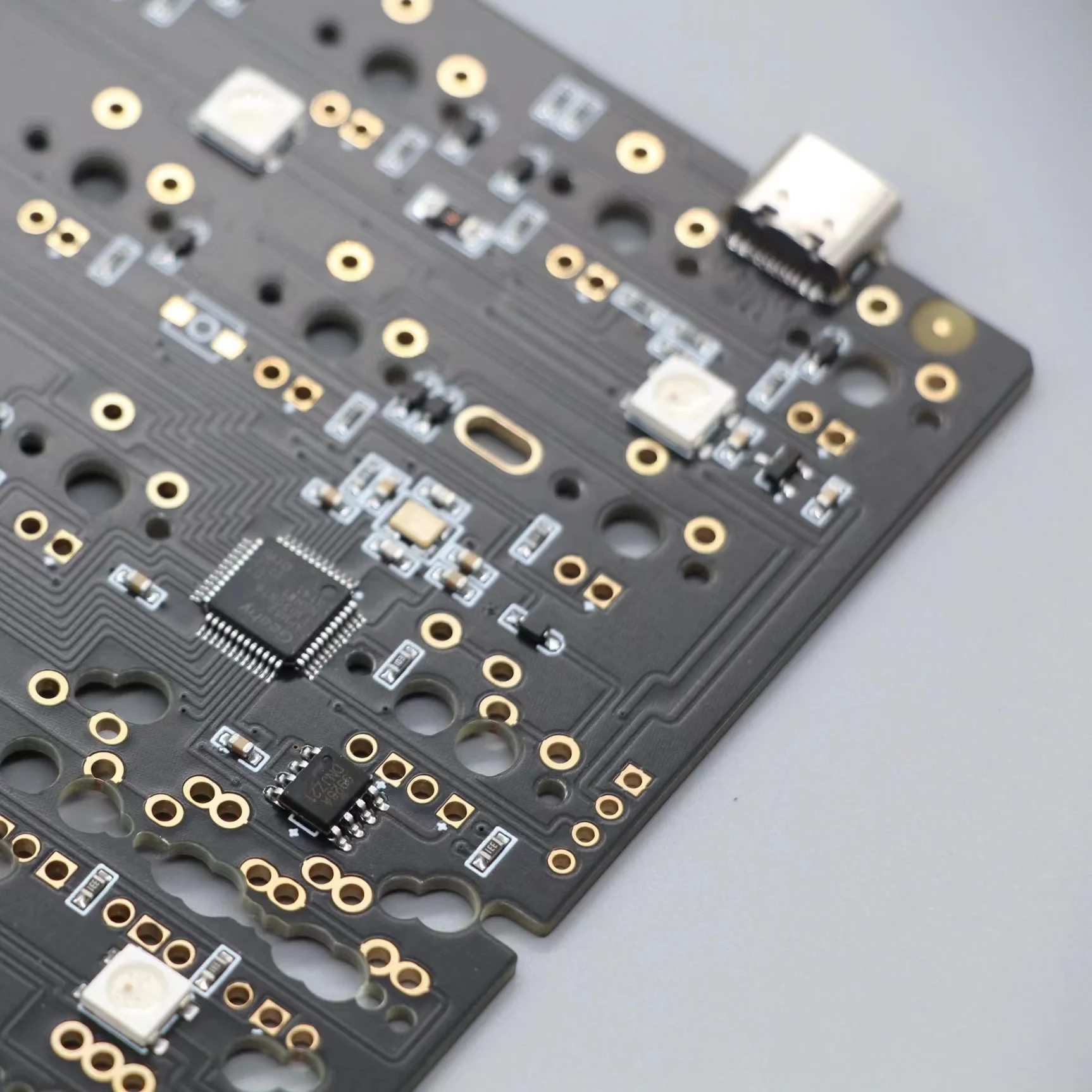 Imagem -02 - Vial Remap Solda Pcb 60 Tamanho 61 64 Teclas Ansi Iso Layouts para Teclado mx Switch Tofu60