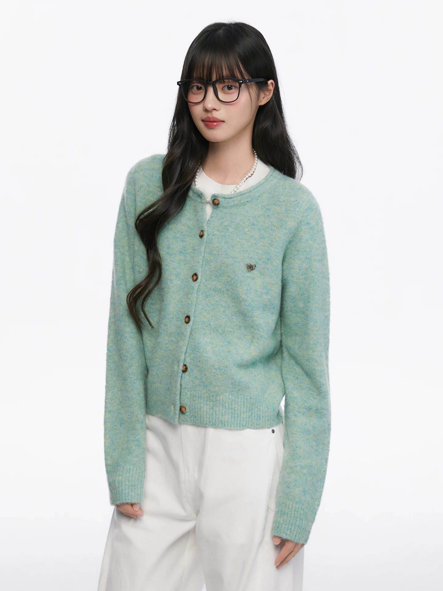 

King Prince, корейский разноцветный вязаный свитер, кардиган, женская винтажная верхняя одежда, облегающий топ, повседневная мода