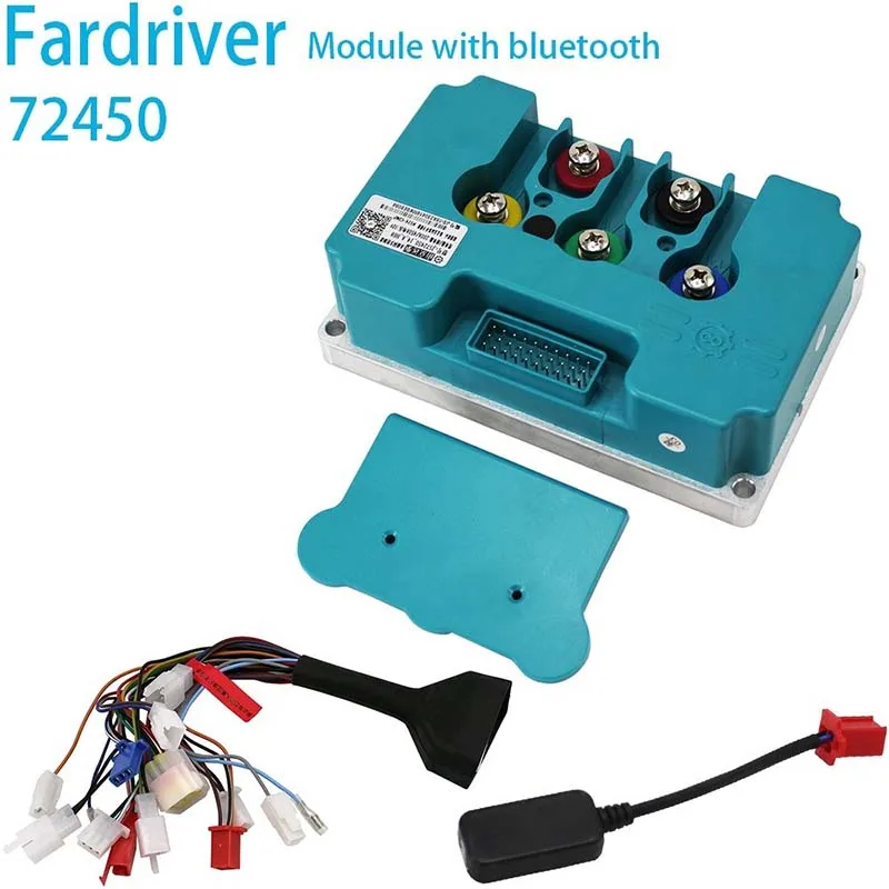 ND72450 Controller With Bluetooth 200/450A Includes Bluetooth Programmable Brushless DC Motor Electric Motorcycle Controller